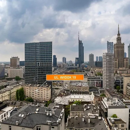 Widok Apartments Near The Palace Of Culture And Science By Sun & Snow Warschau Exterior foto